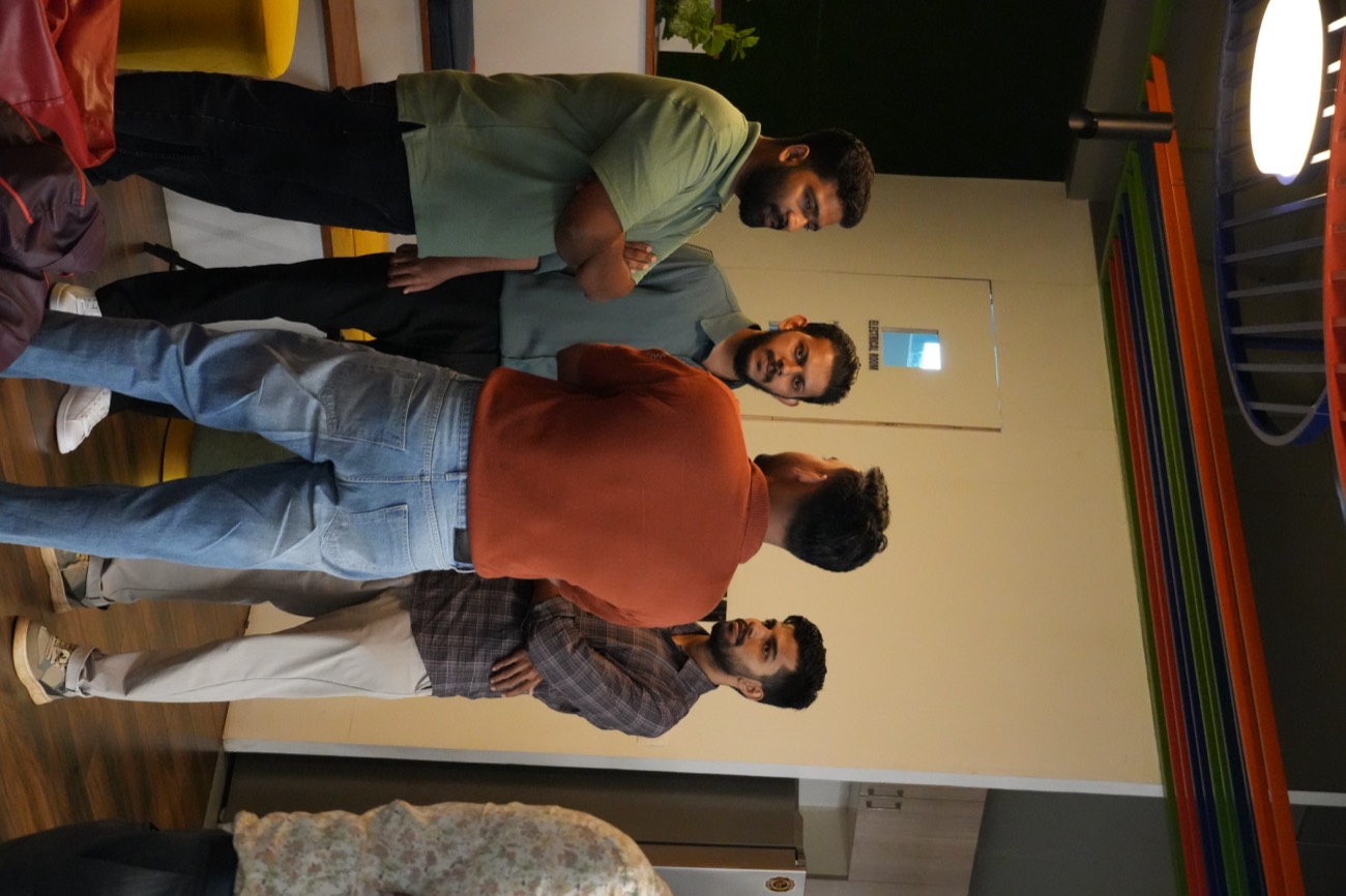 Members networking during a meetup break