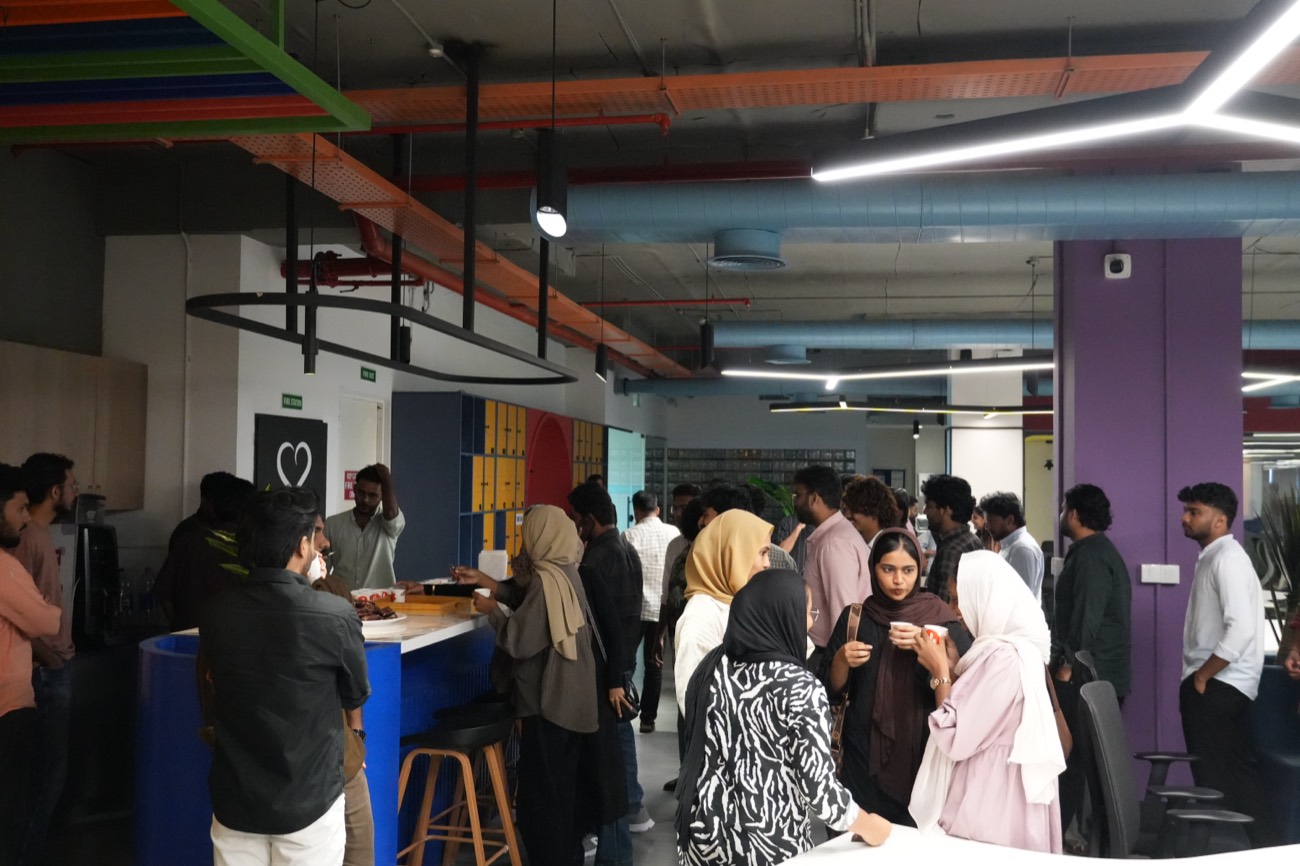 Networking during the break
